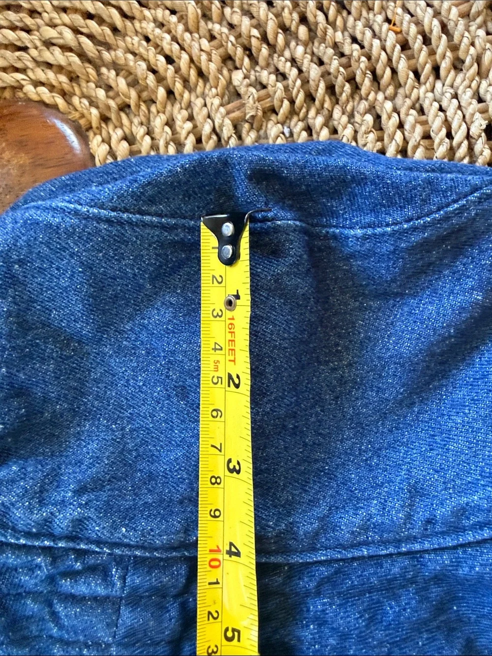 HatAttack USA 100% Cotton Denim Bucket Hat Small